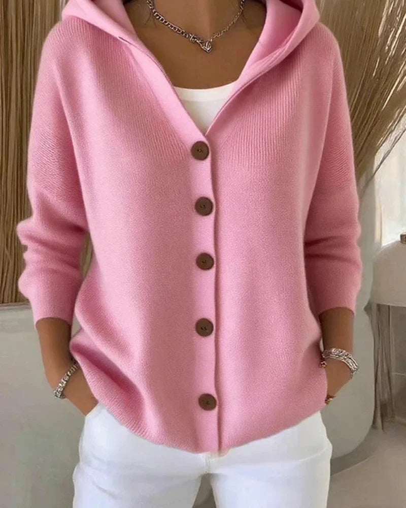 Zefira- Maglione con cappuccio da donna