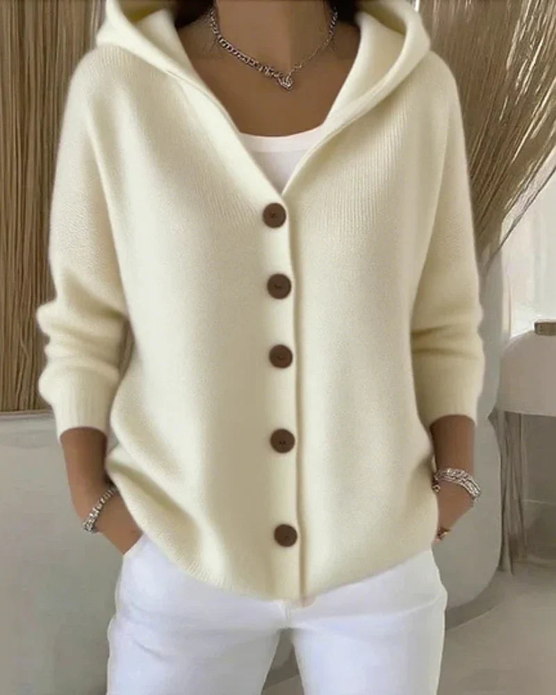 Zefira- Maglione con cappuccio da donna